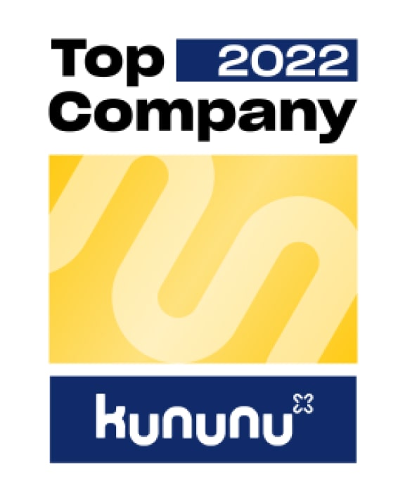 Top Company Auszeichnung von kununu