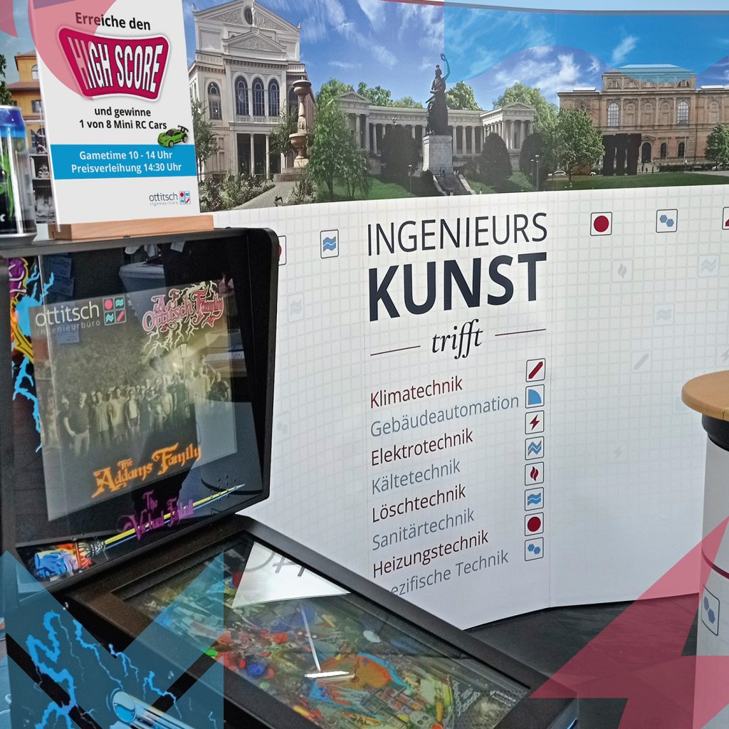 Messerückwans mit Flipper