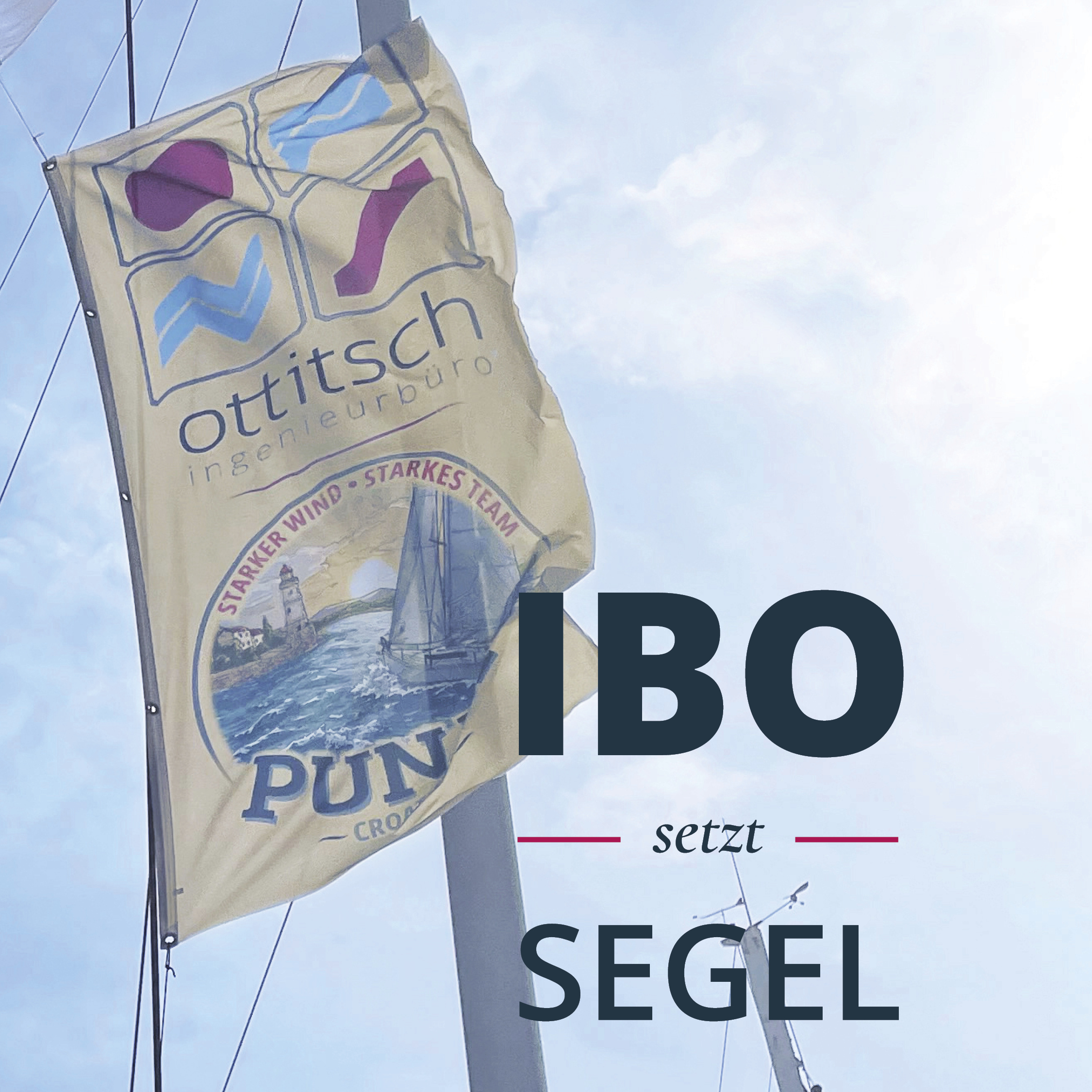 IBO setzt Segel