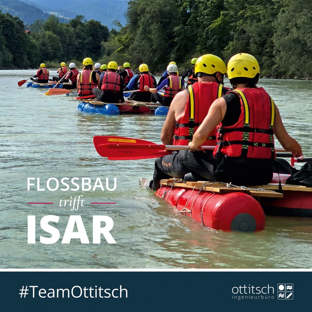 TeamOttitsch in Flößen auf der Isar-1