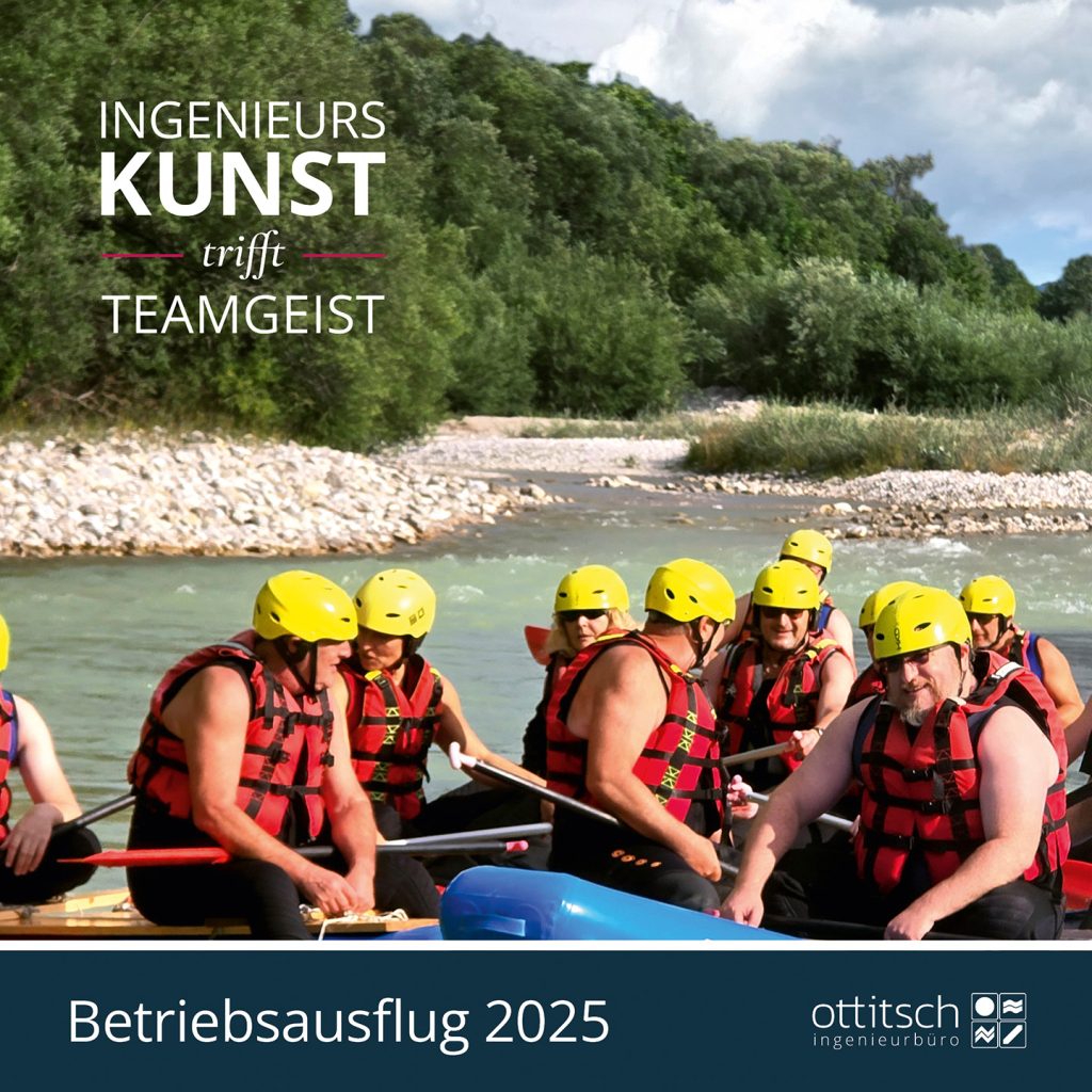 TeamOttitsch in Flößen auf der Isar